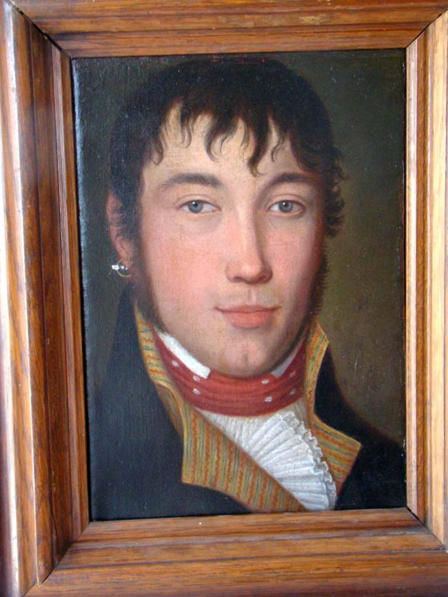An absolutely wonderful late 18th century oil Portrait of a handsome young sailor — image 2